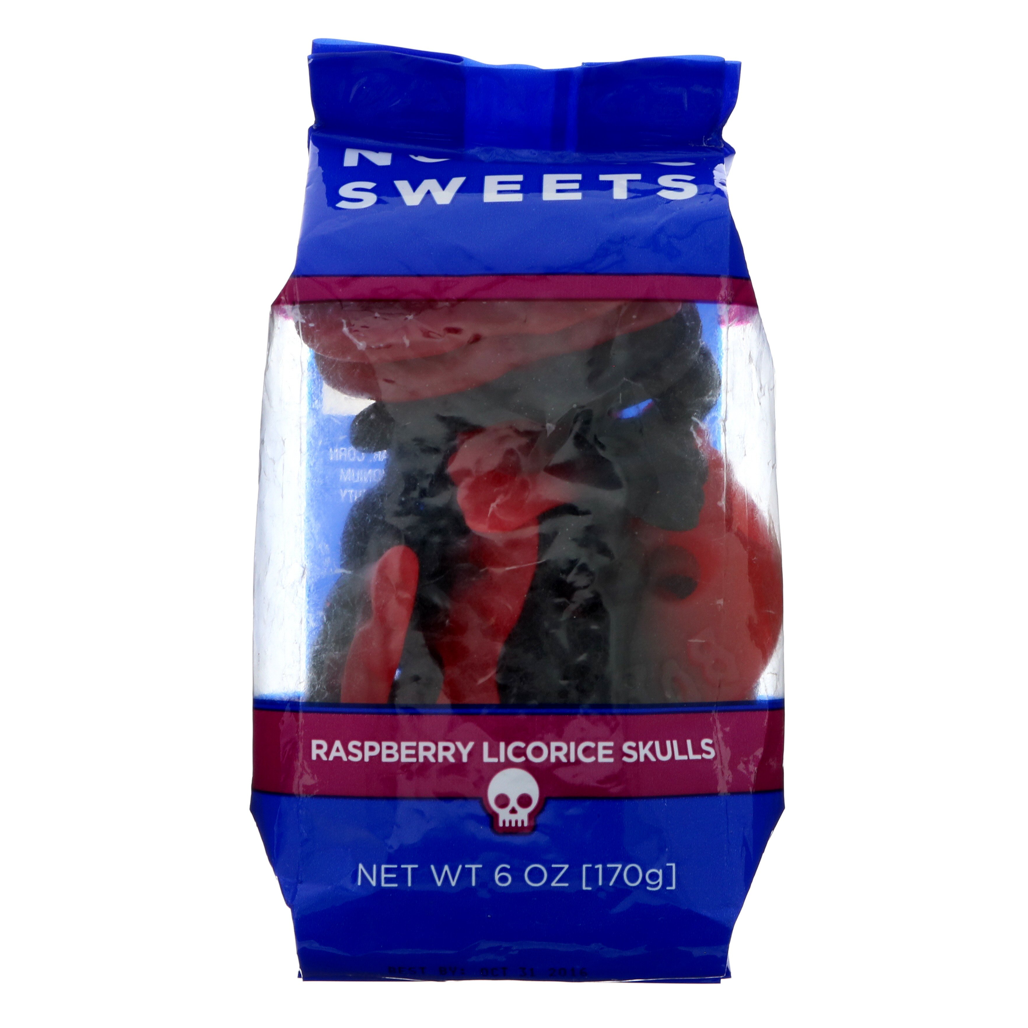 Nordic Sweets Raspberry Licorice Skull Candy - Shop Snacks & Candy at H-E-B