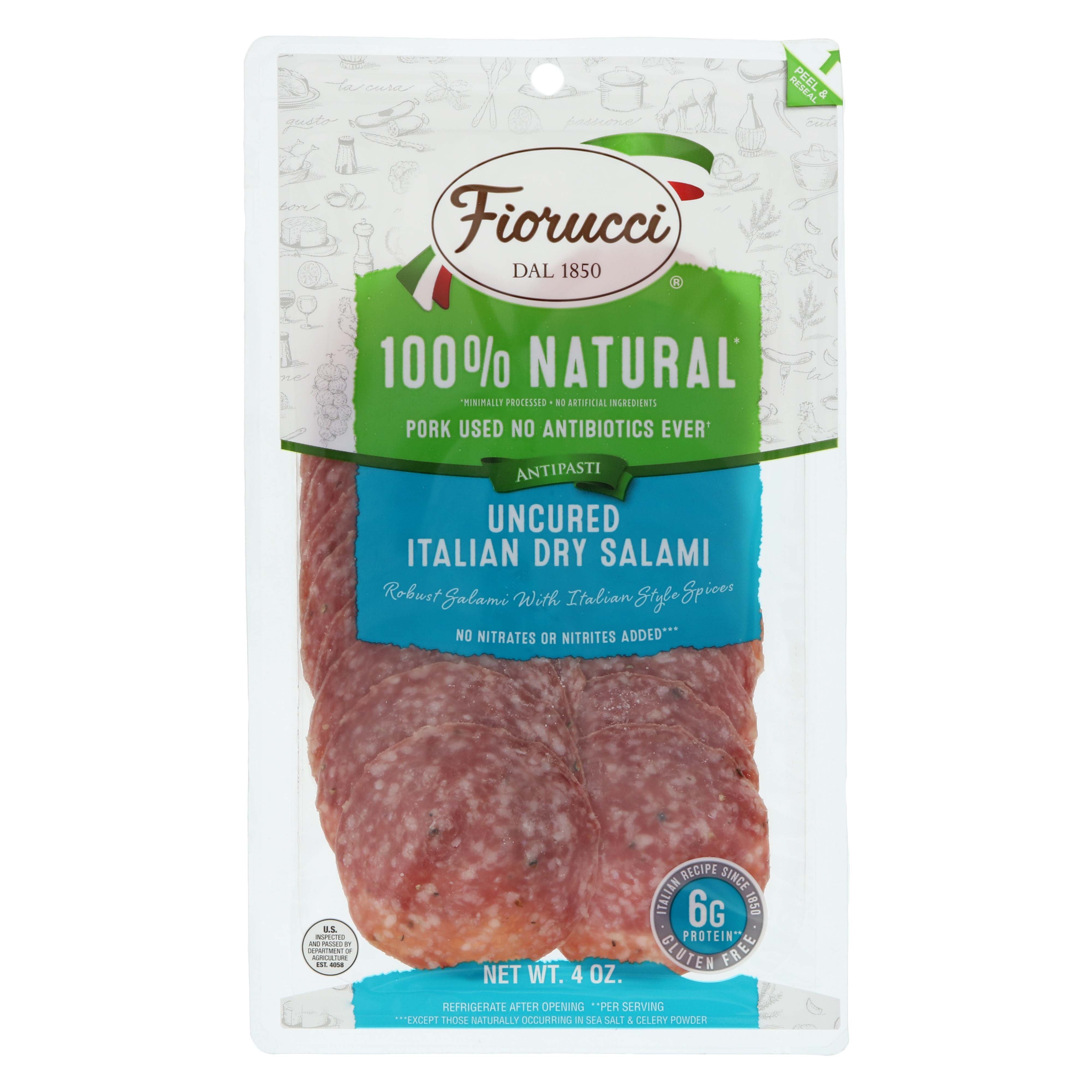 Fiorucci Uncured Italian Dry Salami Shop Meat at HEB