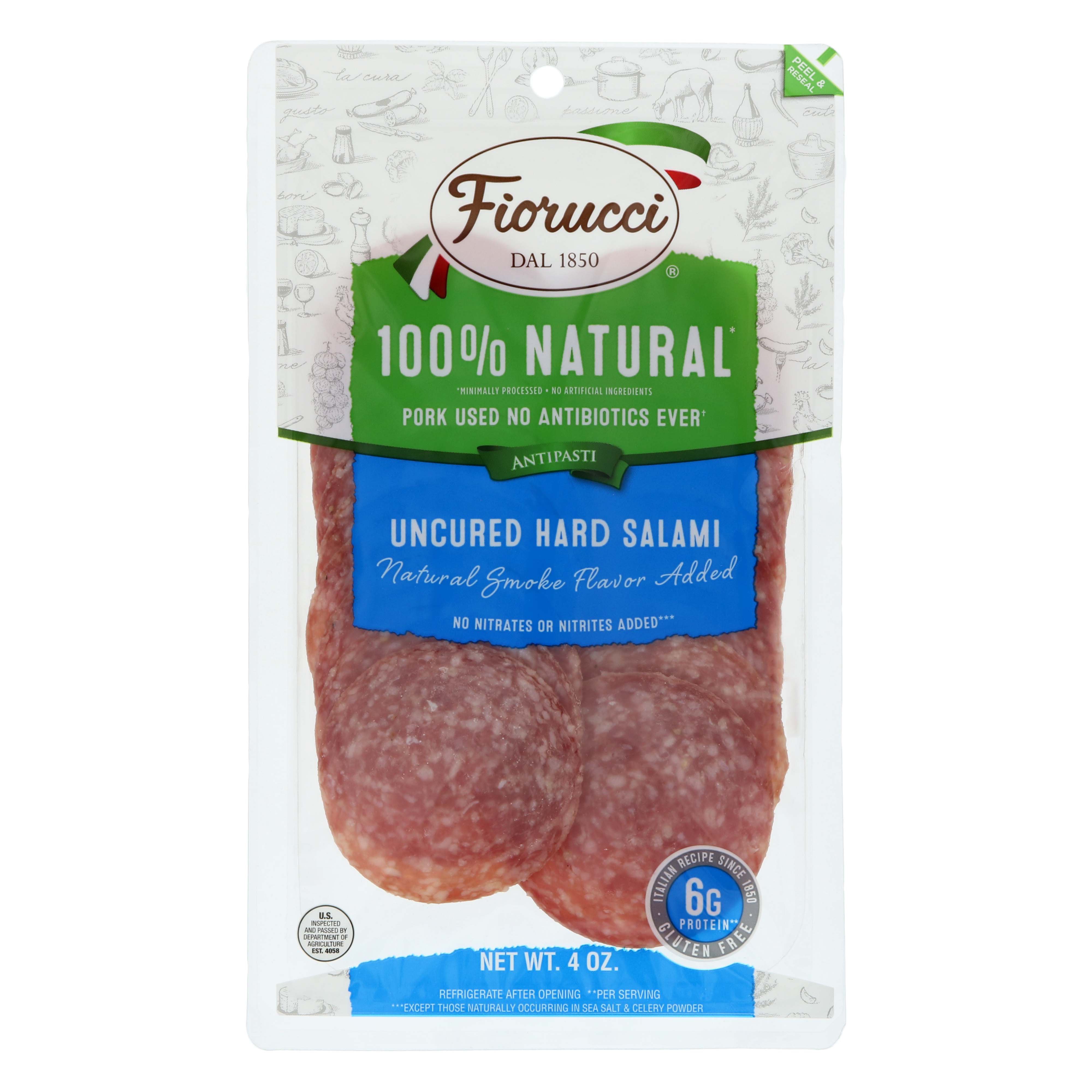 Fiorucci Uncured Hard Salame Shop Meat at HEB