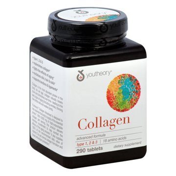 Youtheory Collagen Advanced Formula Types 1, 2 & 3 Tablets, 290 ct
