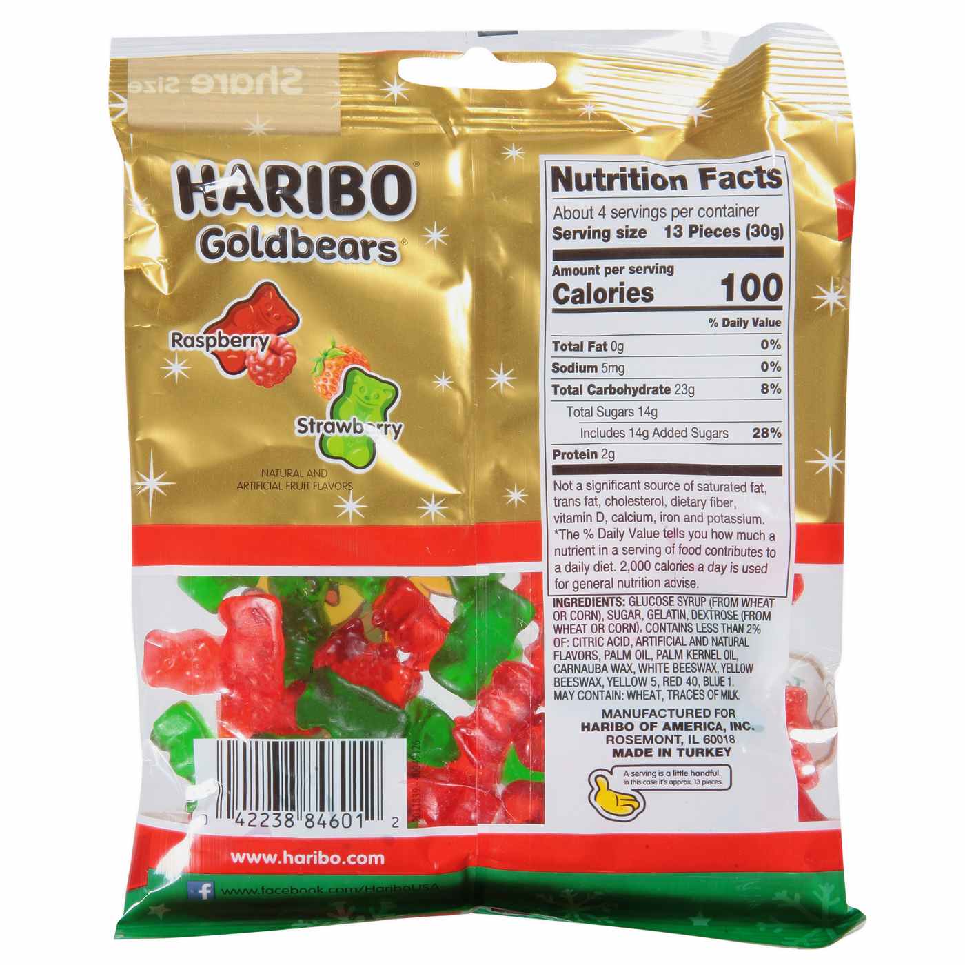 Haribo Sour Gold Bears Gummi Candy - Shop Candy at H-E-B