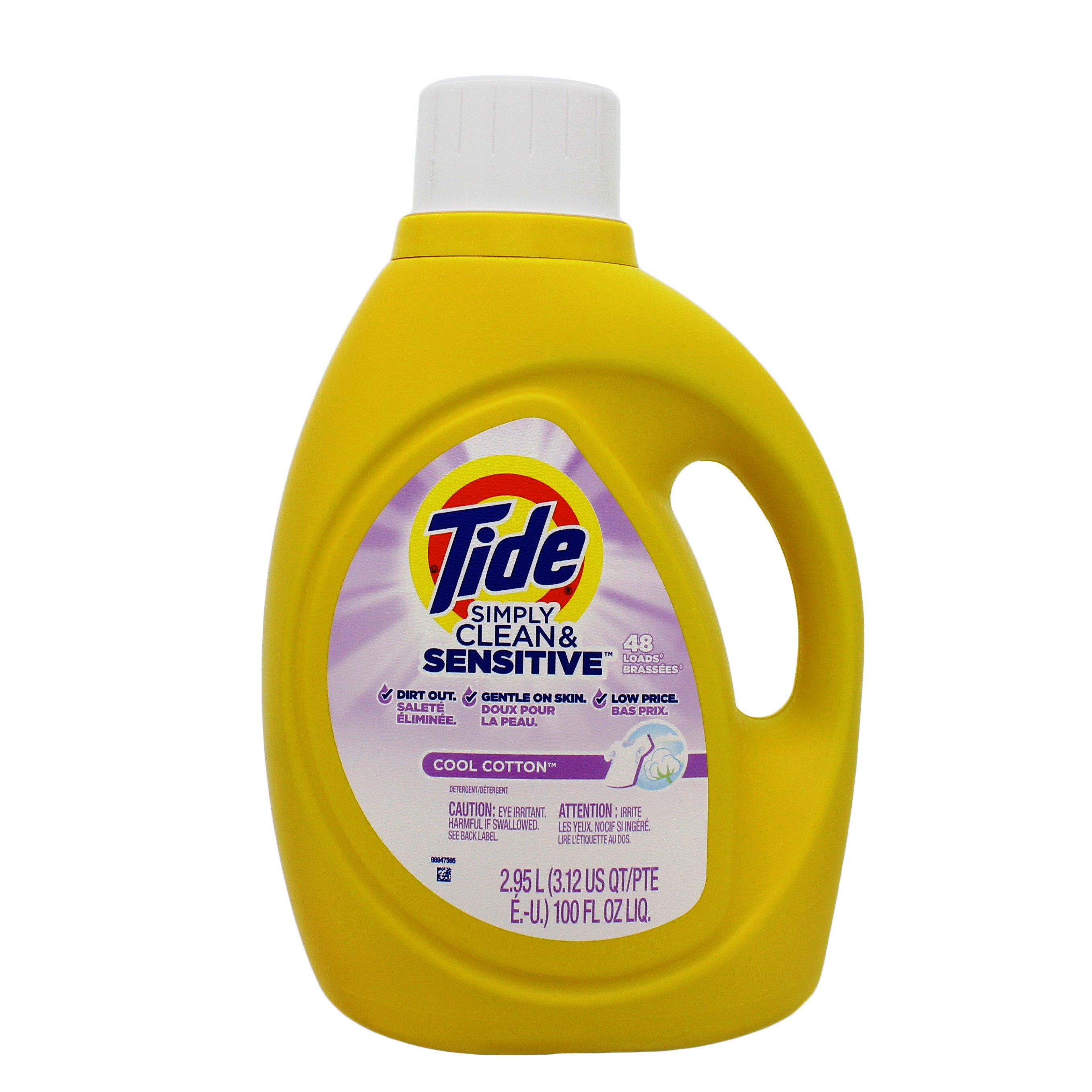 tide sensitive detergent simply clean cotton cool loads roll liquid zoom laundry