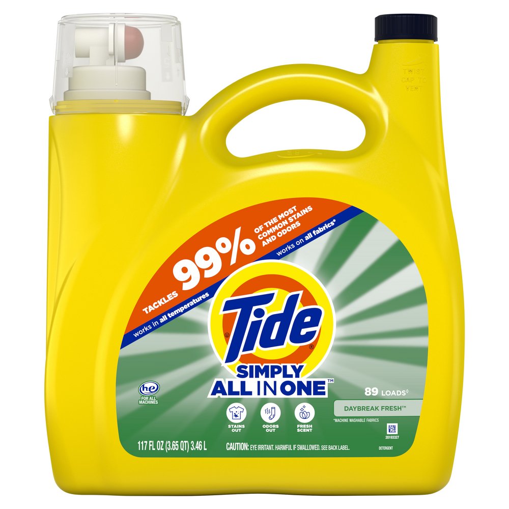Tide Liquid Laundry Detergent, Original, 74 Loads 115 fl 