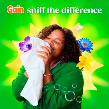 Gain Flings Laundry Detergent Pacs with Odor Defense - Original Scent