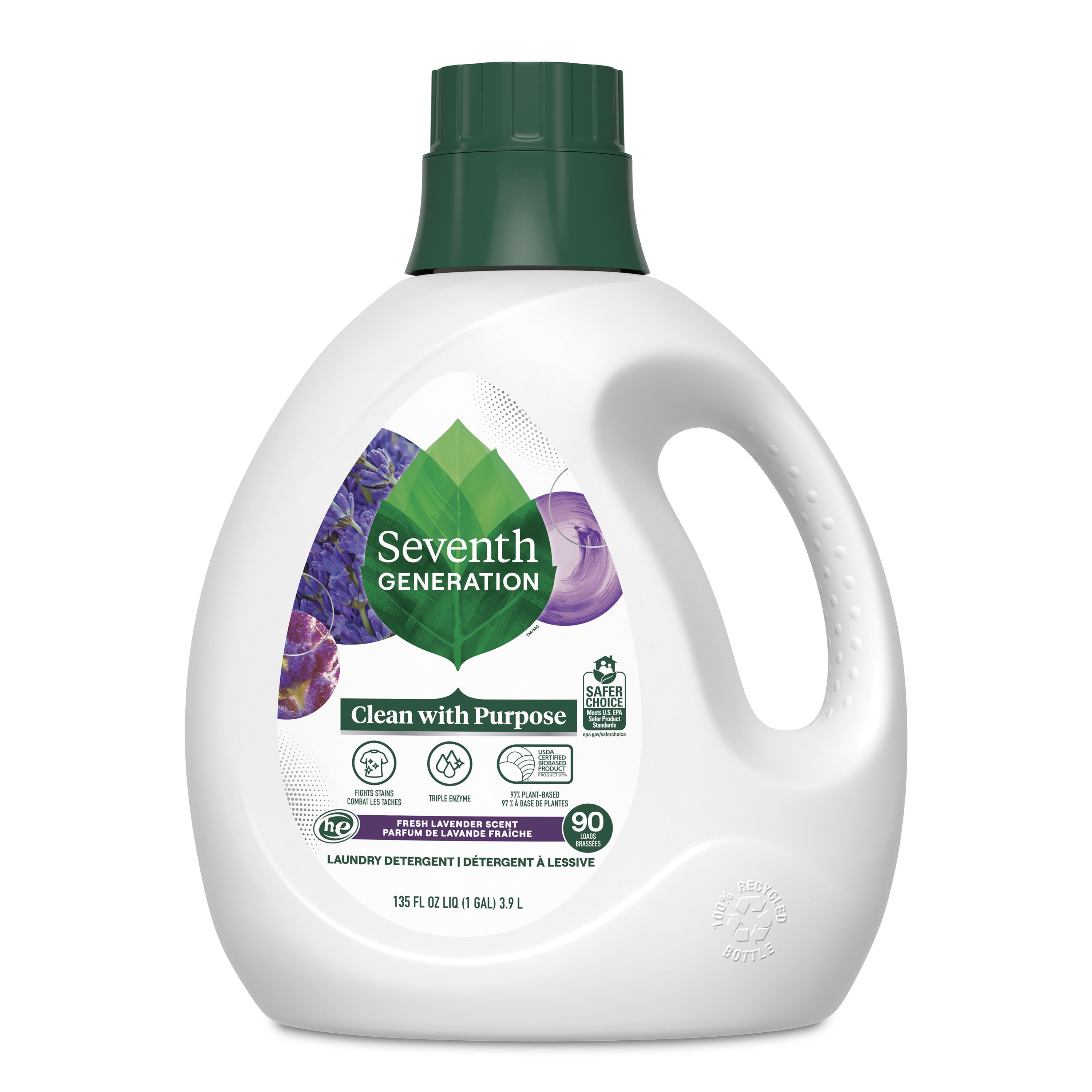 Seventh Generation Lavender & Blue Eucalyptus HE Liquid Laundry