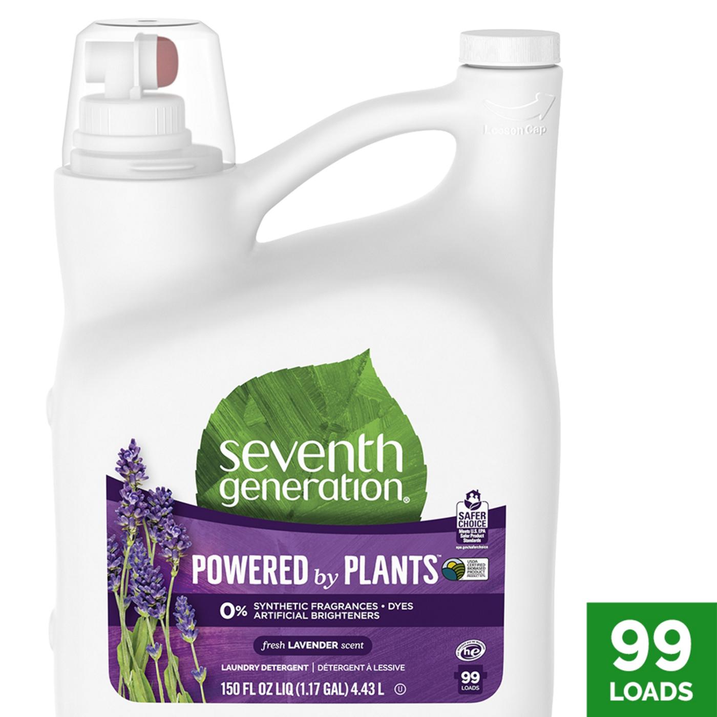Seventh Generation Lavender HE Liquid Laundry Detergent 90 Loads; image 15 of 17