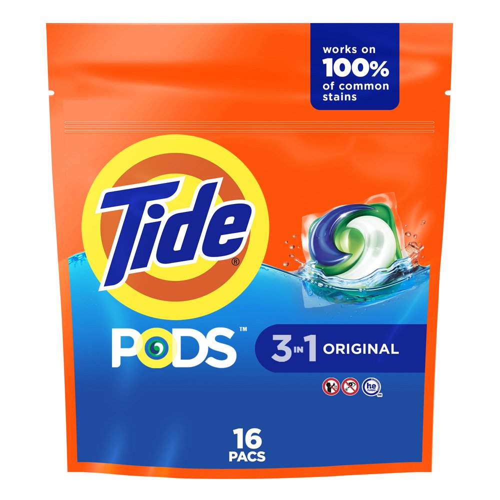 Tide PODS Turbo Original Scent HE Laundry Detergent Pacs Shop