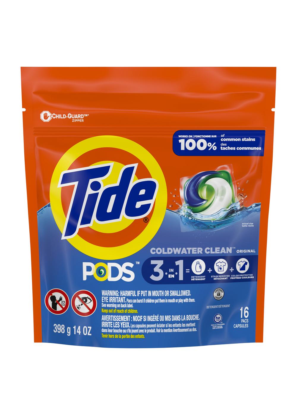 Tide PODS Turbo Original Scent HE Laundry Detergent Pacs; image 2 of 10