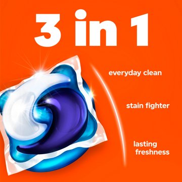 Tide PODS 3-in-1 Stain Remover Laundry Detergent Pacs - Original Scent