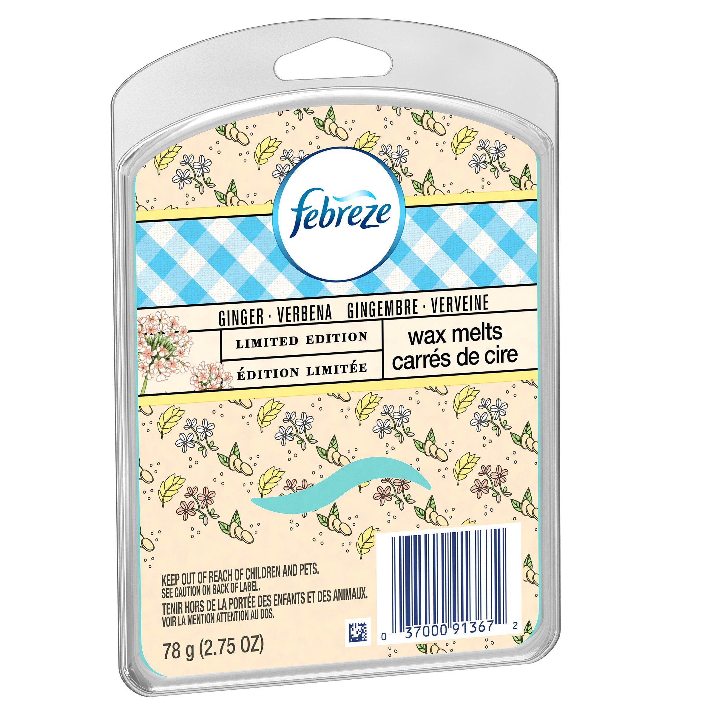 Febreze Wax Melts Ginger Verbena