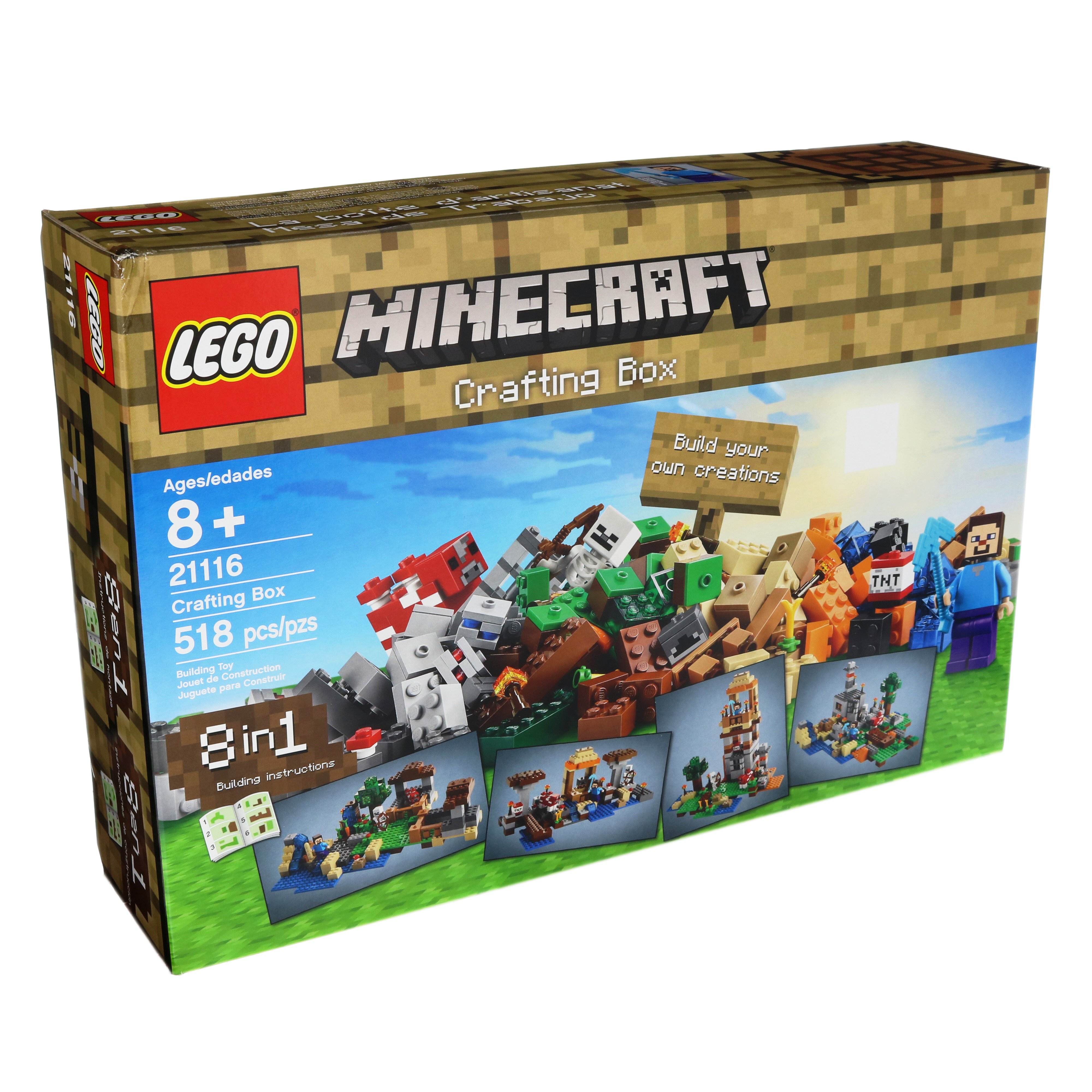Peep indre helt seriøst LEGO Minecraft Crafting Box - Shop Lego & Building Blocks at H-E-B