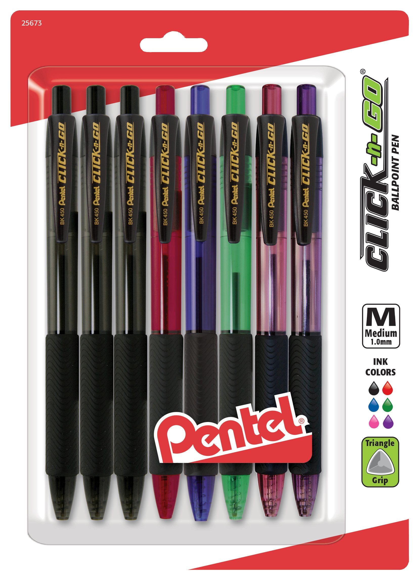 Pentel Click N Go Ball Point Pen Shop Pens At H E B