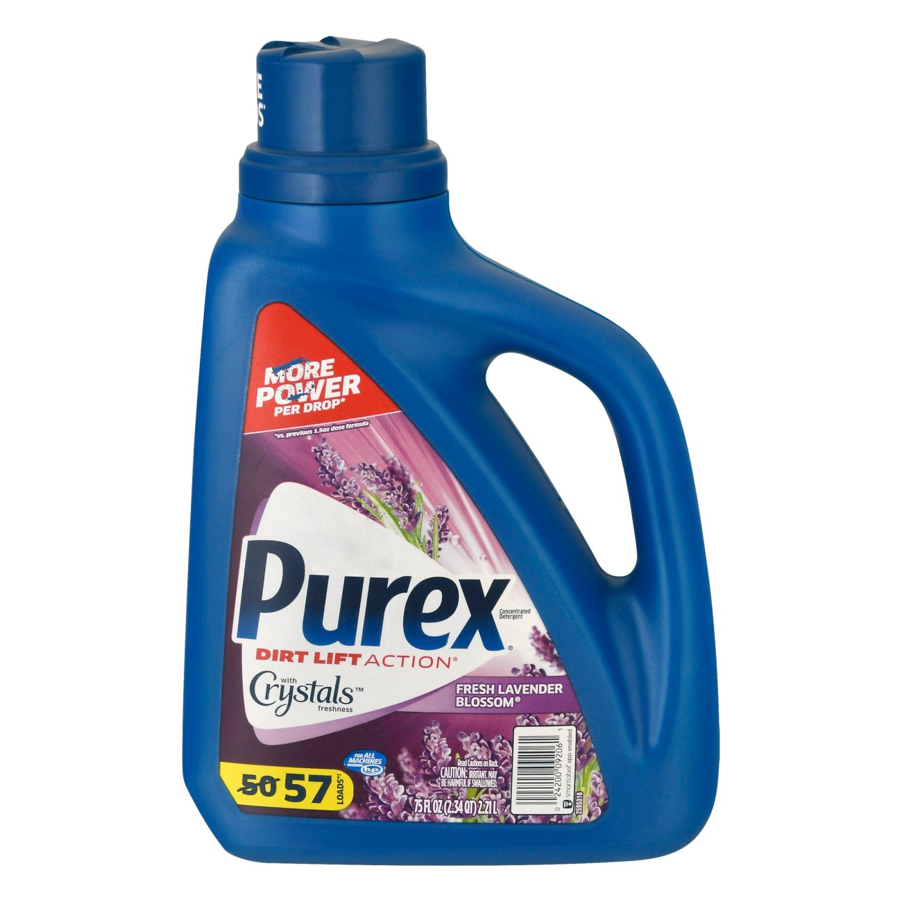 Purex with Crystals Freshness Lavender Blossom HE Liquid Laundry