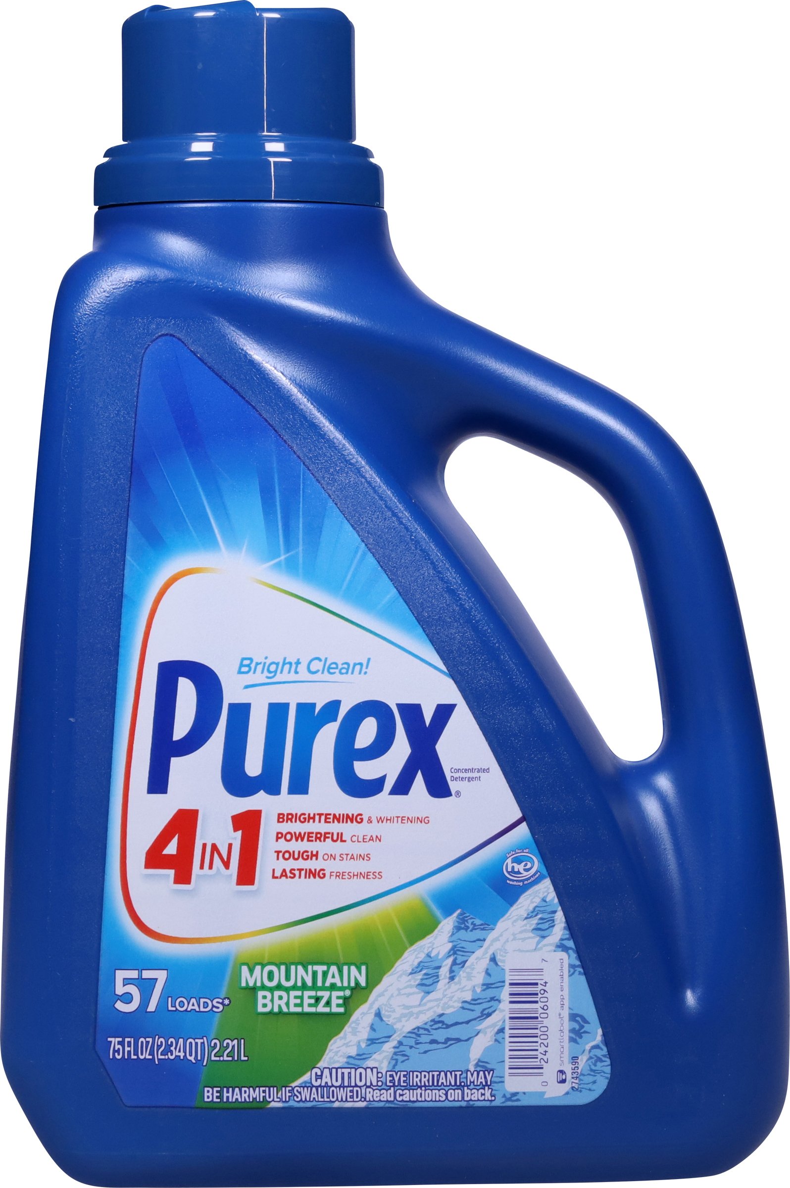 Purex Mountain Breeze HE Liquid Laundry Detergent 50 Loads Shop