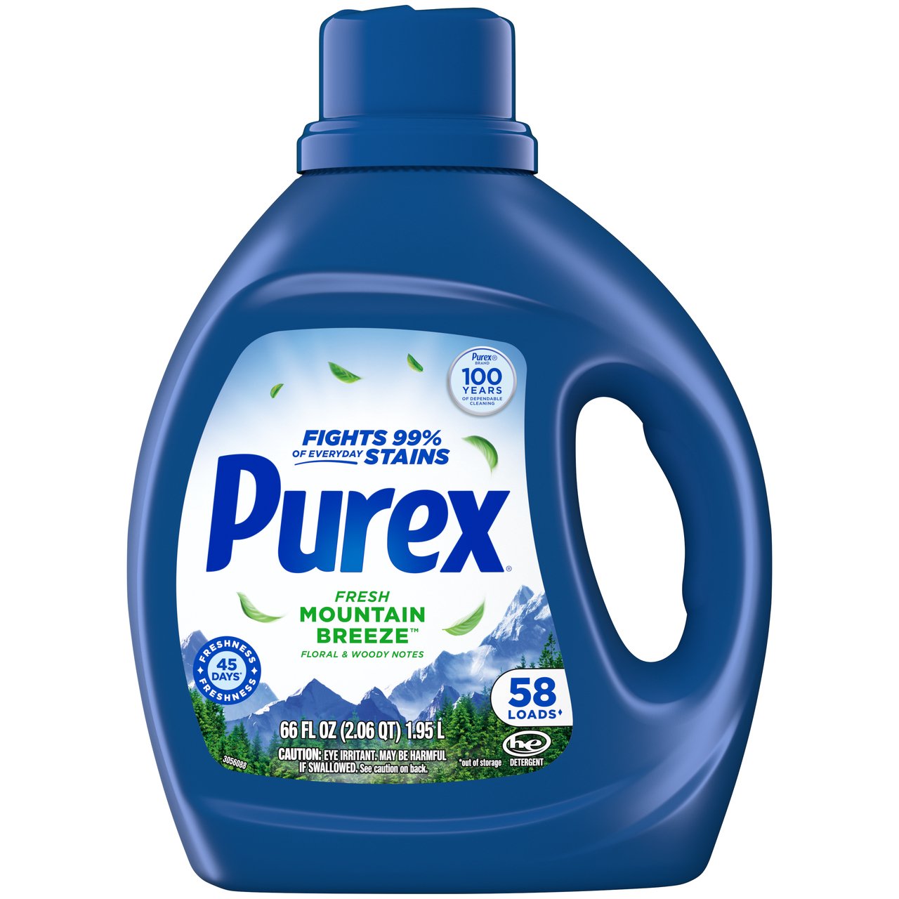 Purex Purex Liquid Laundry Detergent Fresh Mountain Breeze 58