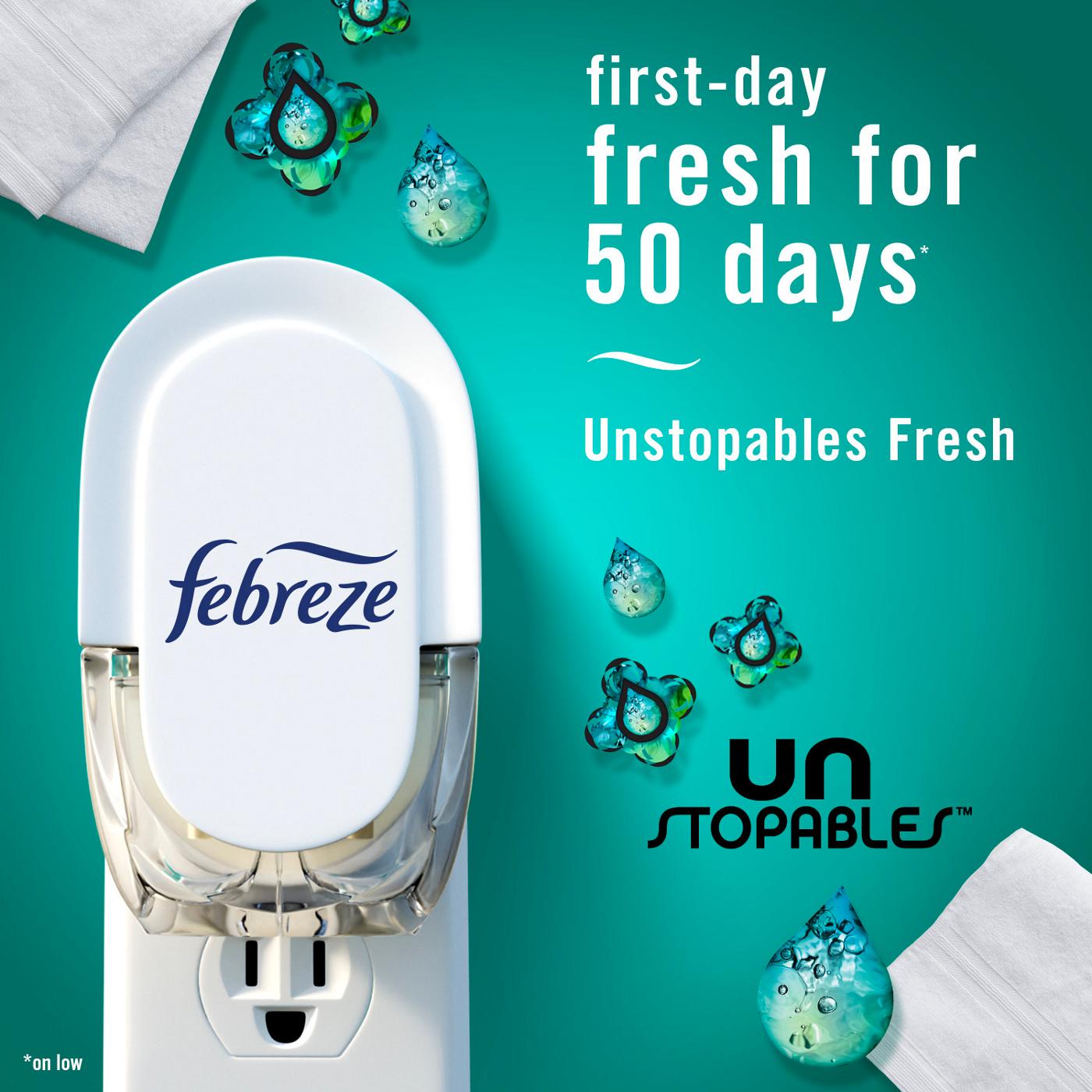 Febreze Unstopables Fresh and Flirty Scented Oil Refills and Warmer; image 4 of 7