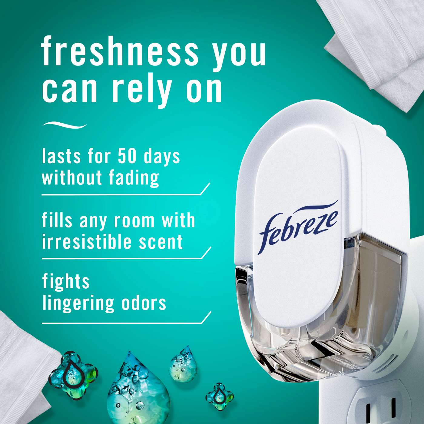 Febreze Unstopables Fresh and Flirty Scented Oil Refills and Warmer; image 6 of 7