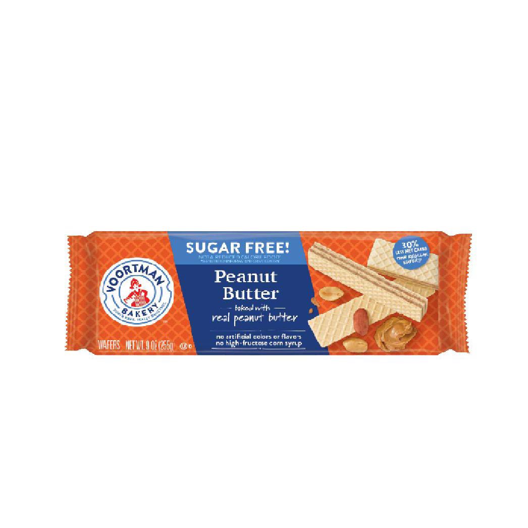 Voortman Sugar Free Butter Peanut Wafer Shop Cookies at HEB