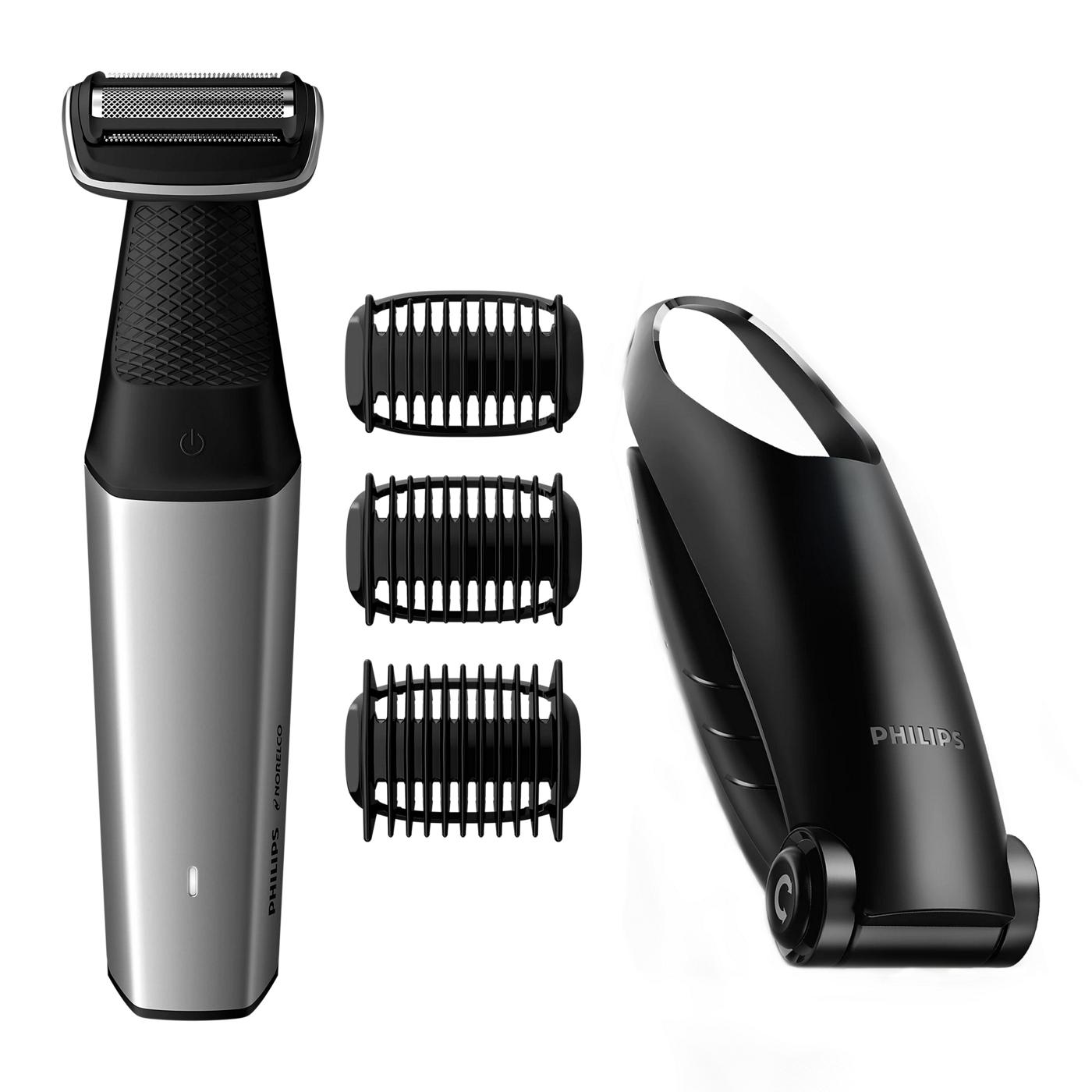 Philips Norelco Bodygroom Series 5000 Trim & Shave with Extended Reach; image 2 of 3