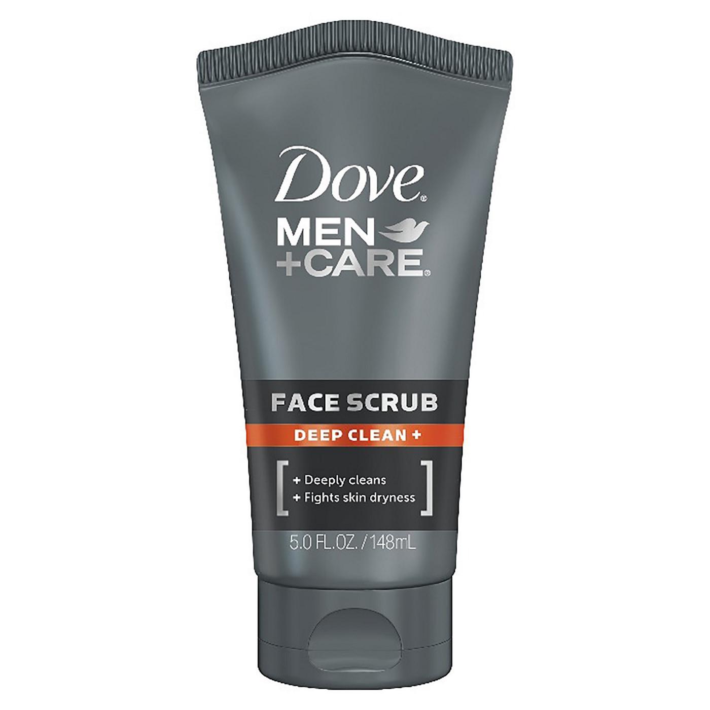 Dove Men+Care Deep Clean+ Face Scrub; image 1 of 3
