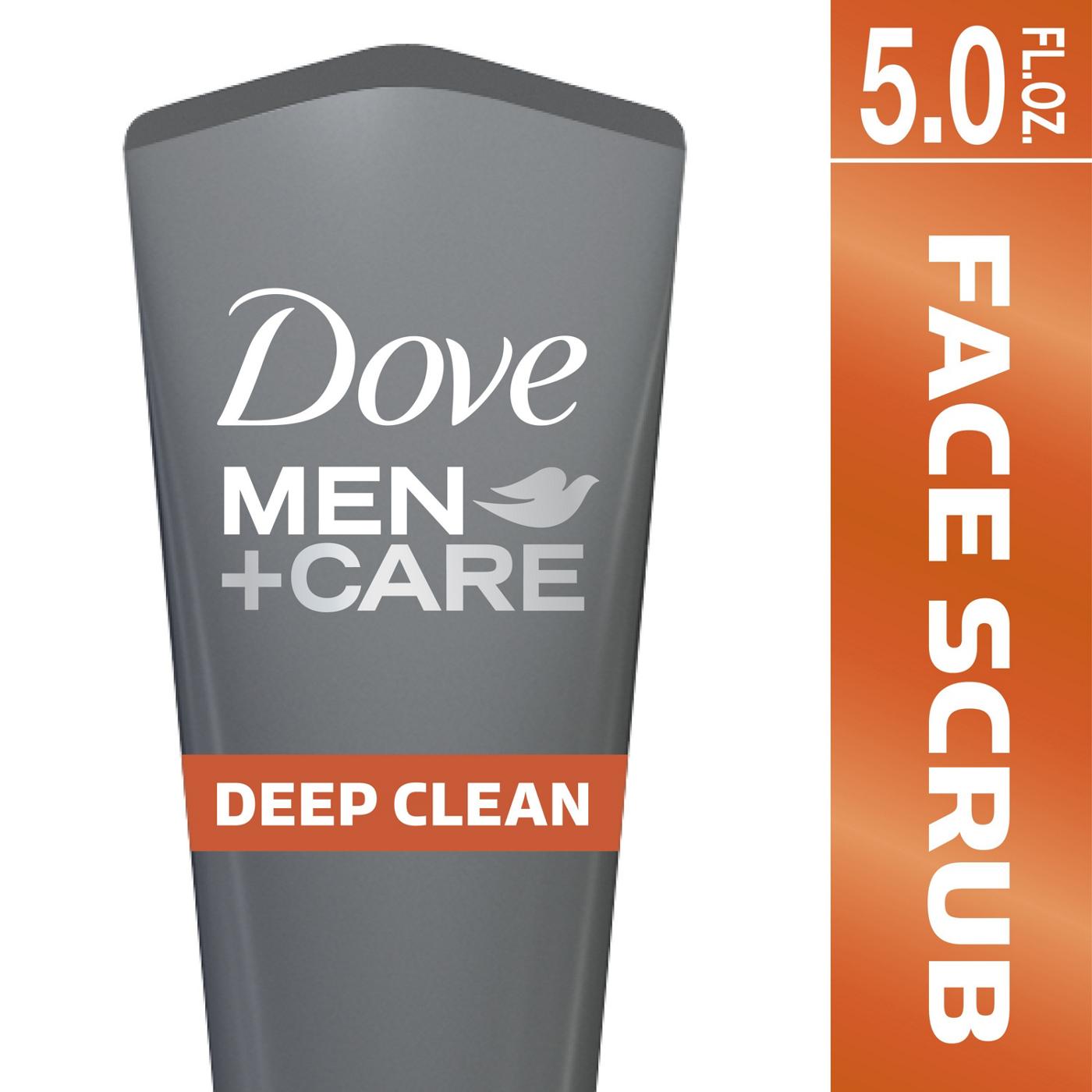 Dove Men+Care Deep Clean+ Face Scrub; image 2 of 3