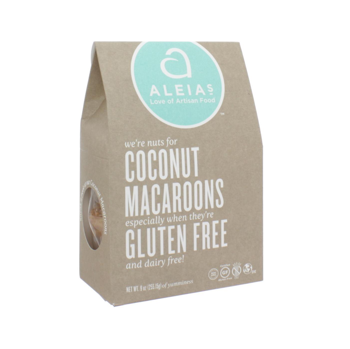 Aleias Coconut Macaroons Gluten Free; image 1 of 2