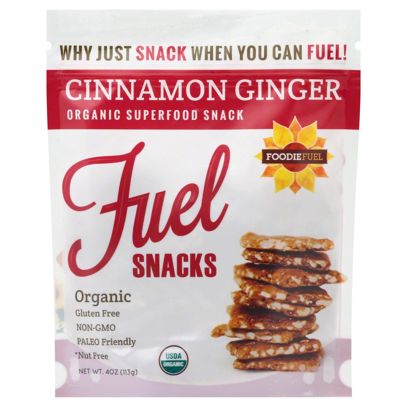 FoodieFuel Super Snacker Crisps, Cinnamon Ginger Shop Chips at HEB