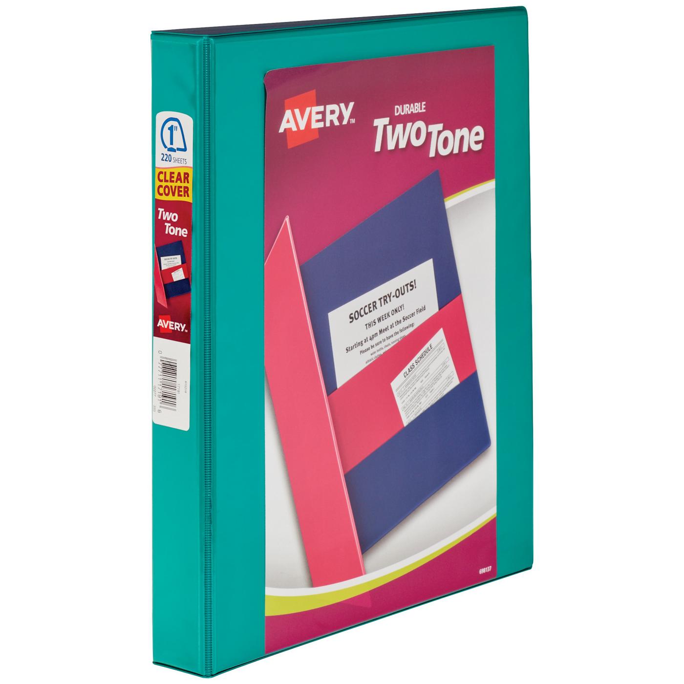 Avery Durable Binder Two Tone Assortment; image 3 of 3