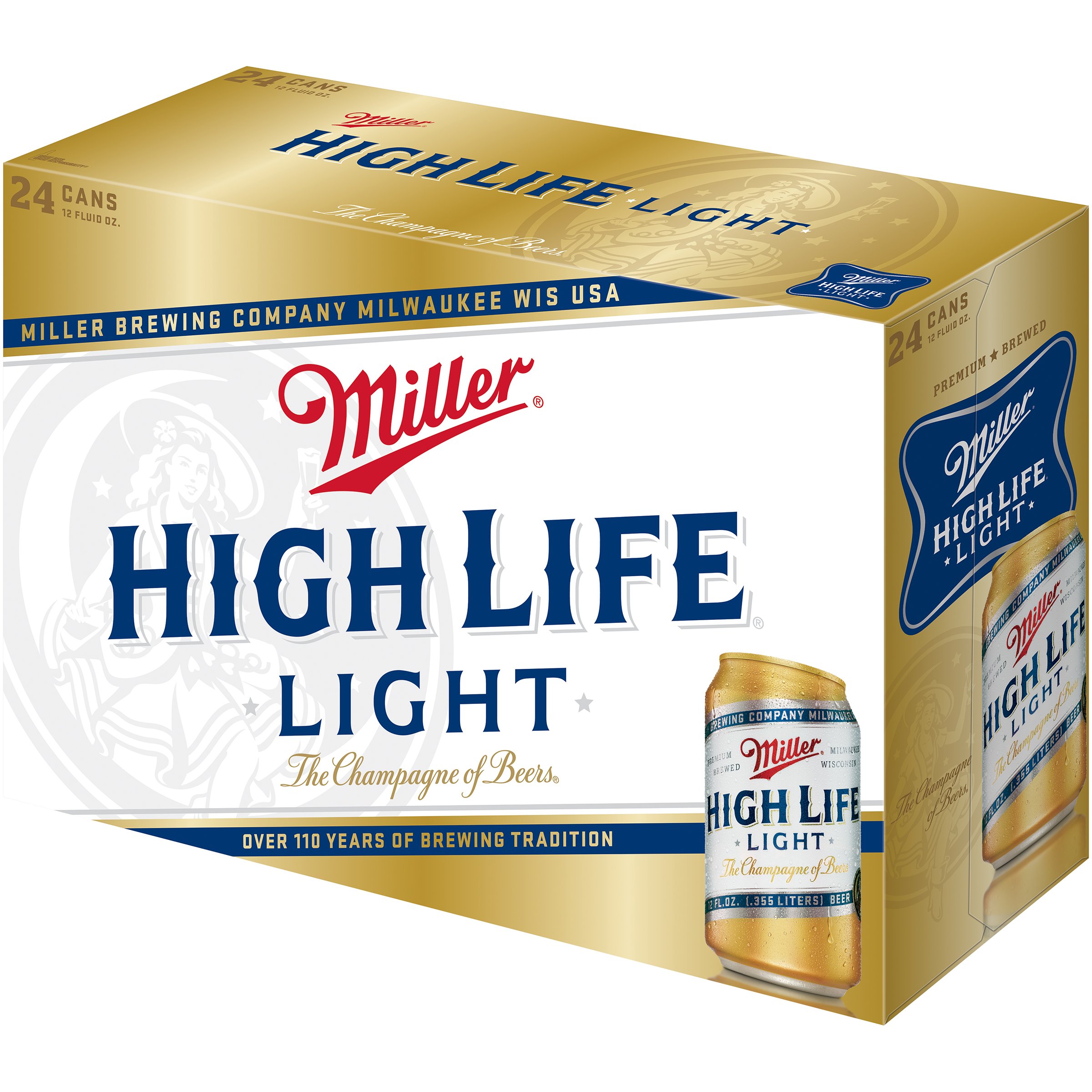 Miller High Life 24 Oz.