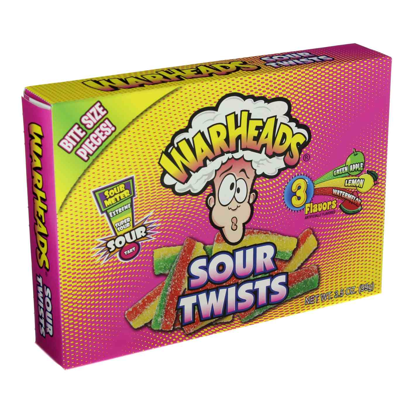 Warheads Sour Twists Candy Theater Box; image 1 of 2