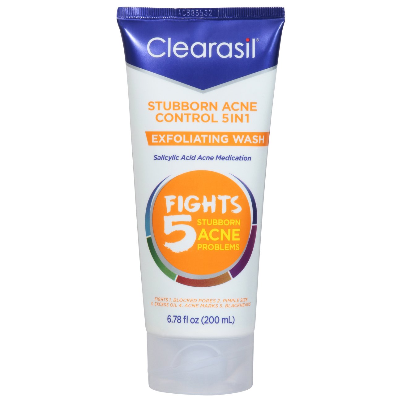 Clearasil Stubborn Acne Control 5 In 1 Exfoliating Wash Shop