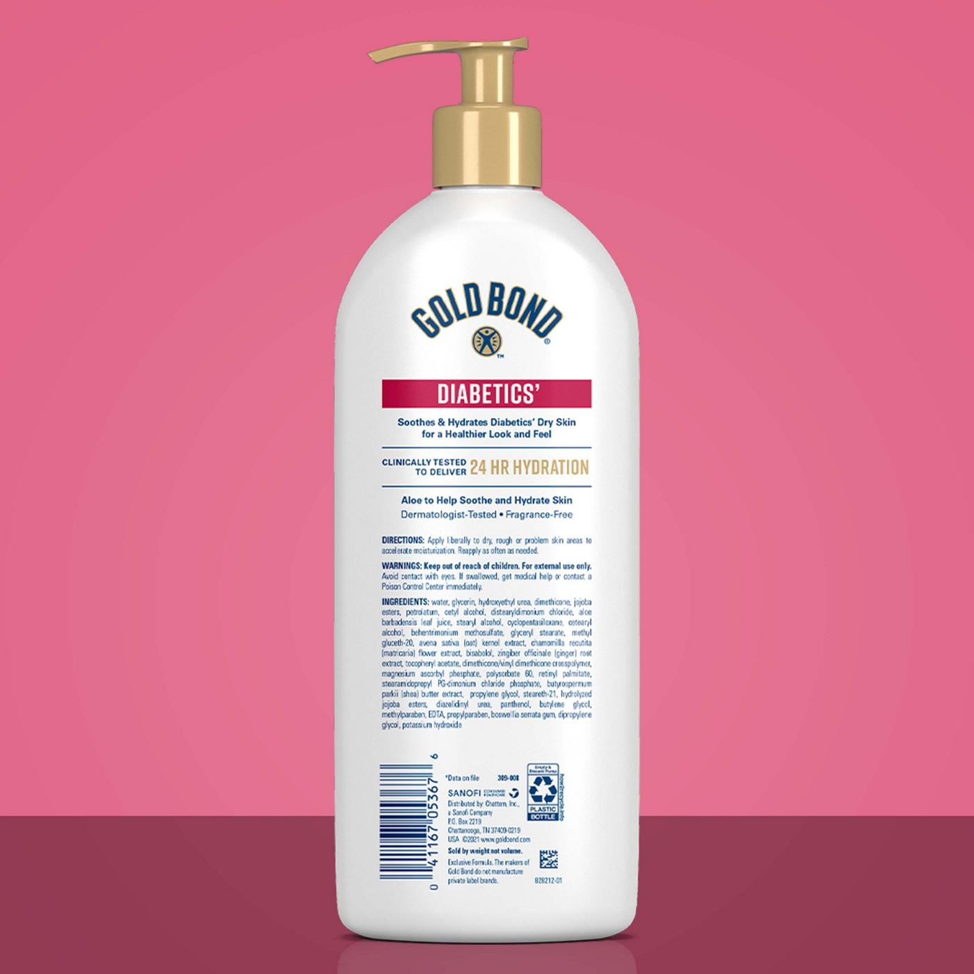 Gold Bond Diabetics' Dry Skin Relief Body Lotion With Aloe to Moisturize & Soothe; image 3 of 3
