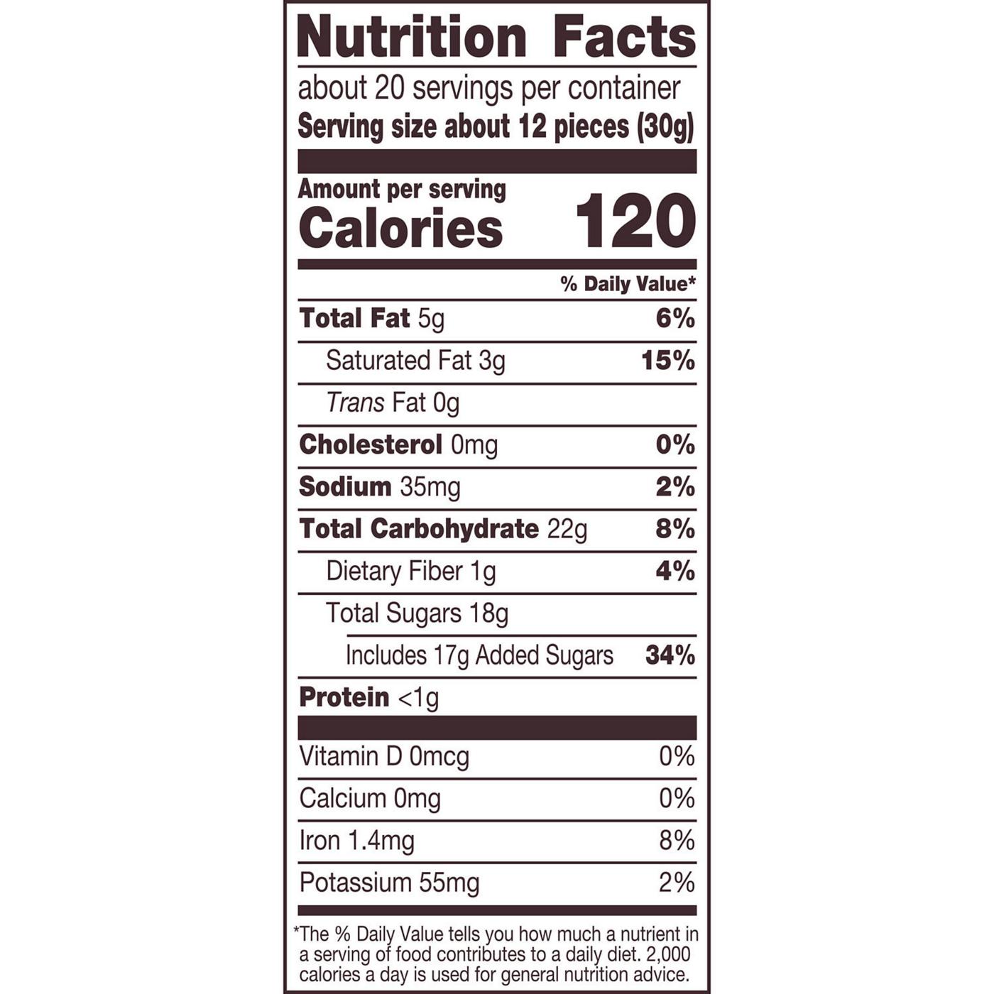 Brookside Dark Chocolate Acai & Blueberry Flavored Snacking Chocolate Bag; image 2 of 7