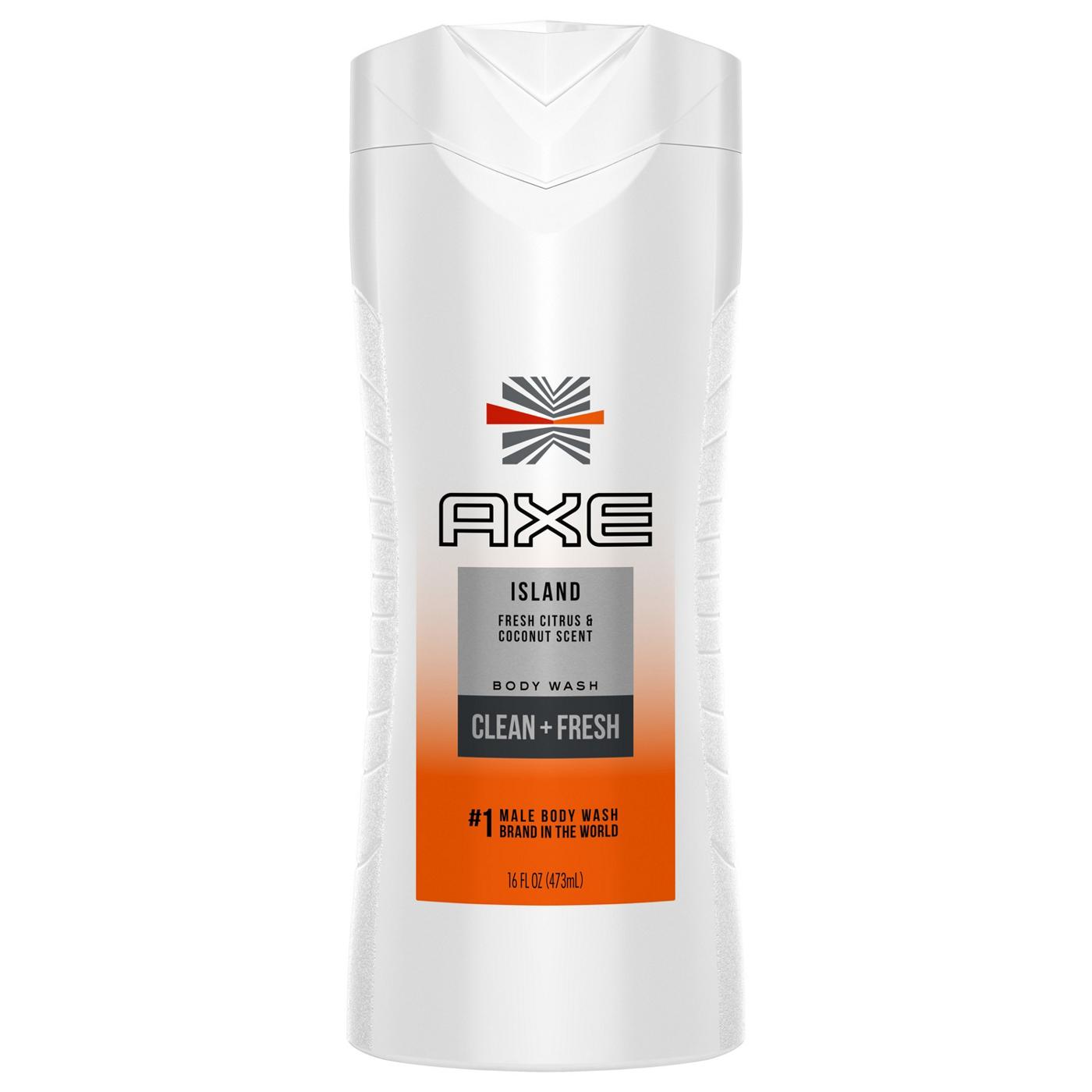 AXE Island Body Wash for Men - Fresh Citrus & Coconut Scent; image 1 of 4