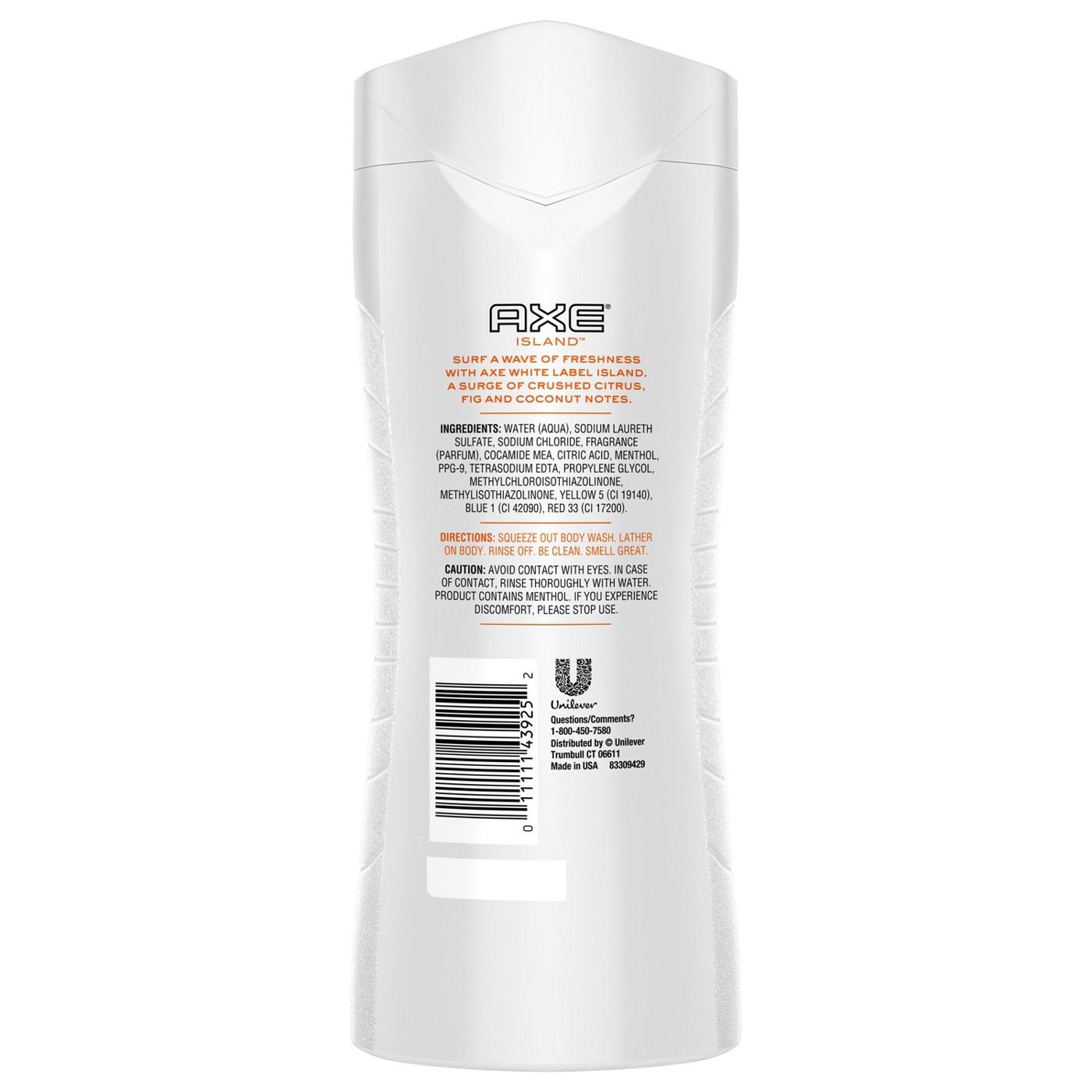 AXE Island Body Wash for Men - Fresh Citrus & Coconut Scent; image 2 of 4