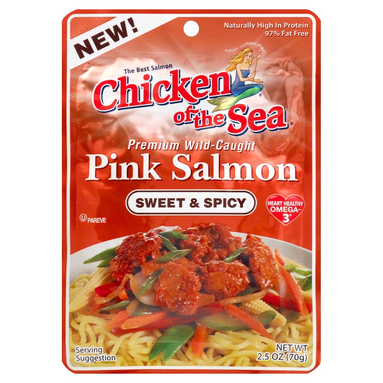 Chicken of the Sea Pink Salmon Sweet & Spicy Pouch - Shop Seafood at H-E-B