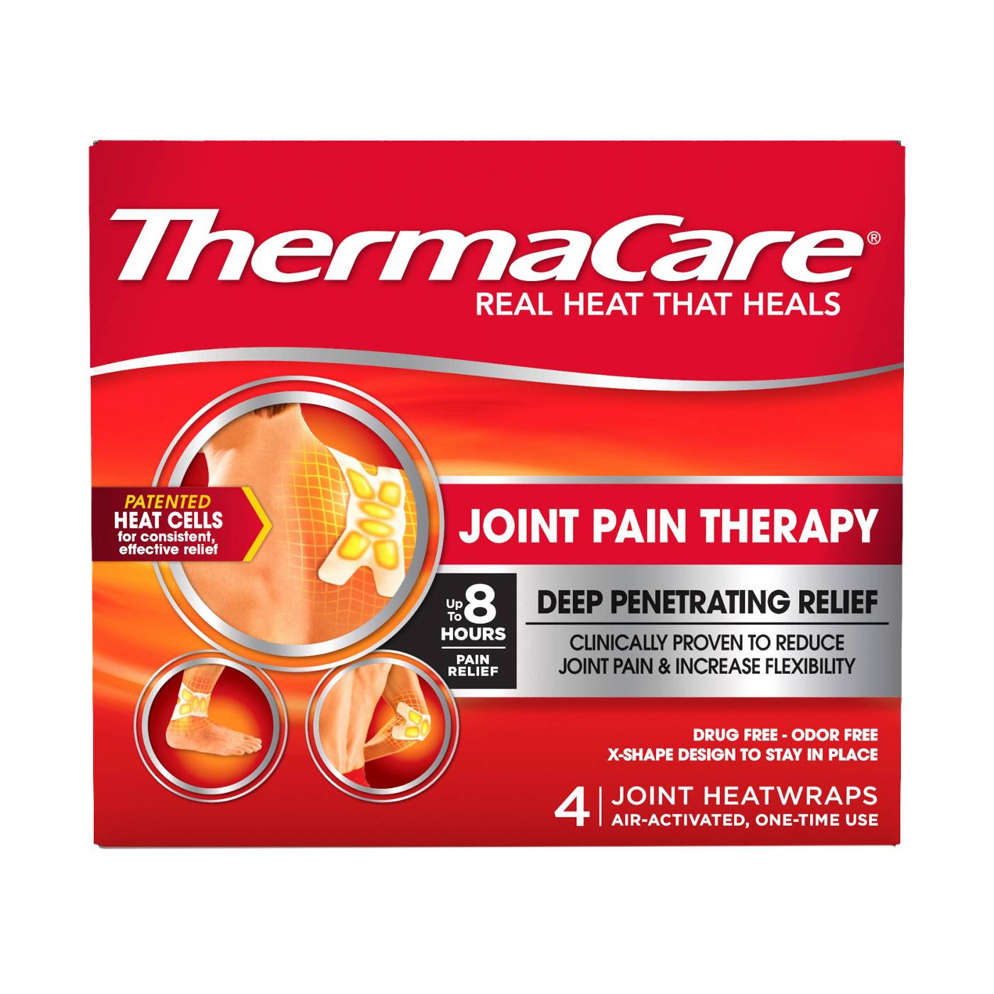 ThermaCare Joint Pain Therapy Heat Wraps; image 1 of 2