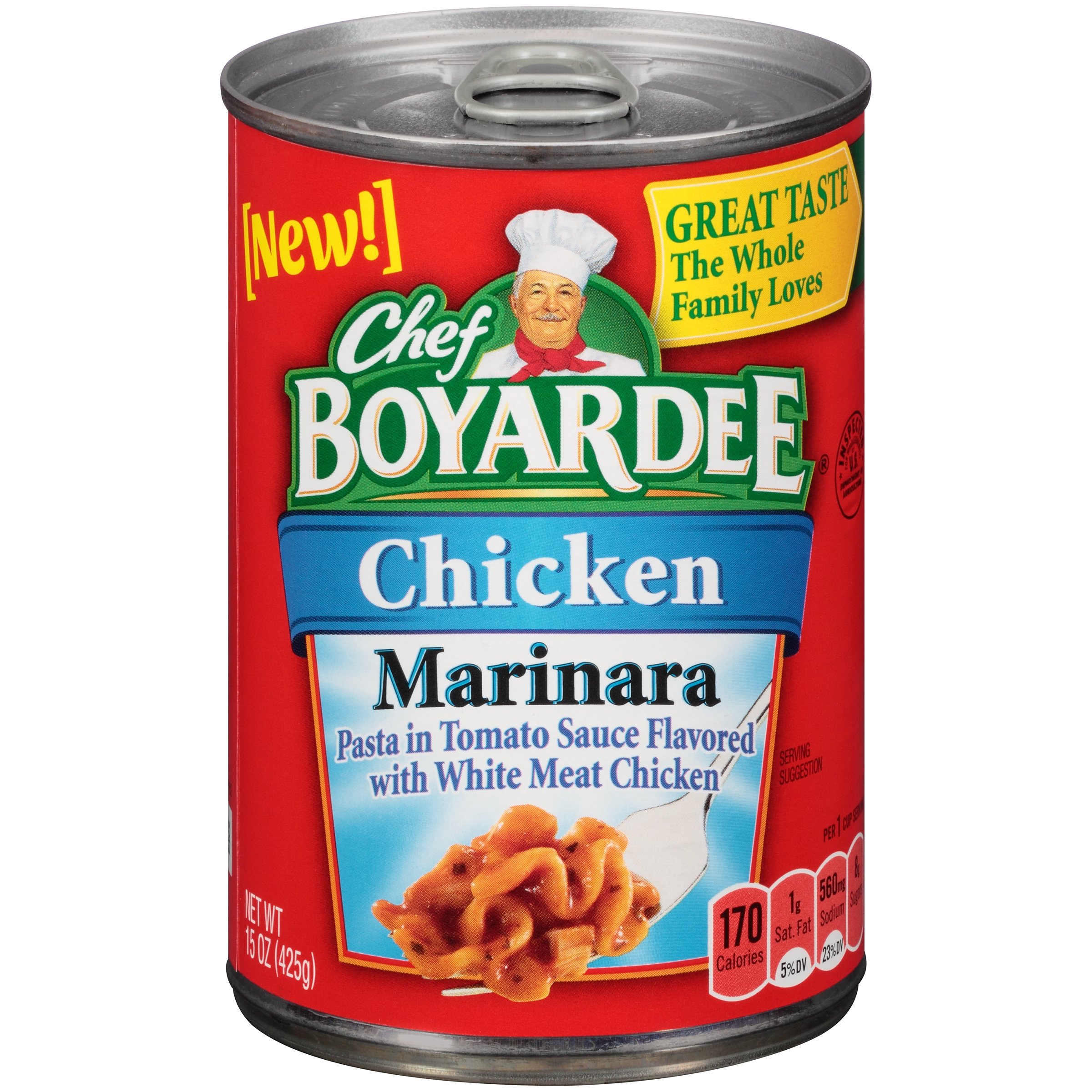 Chef Boyardee Chicken Marinara Pasta - Shop Pantry Meals At H-E-B