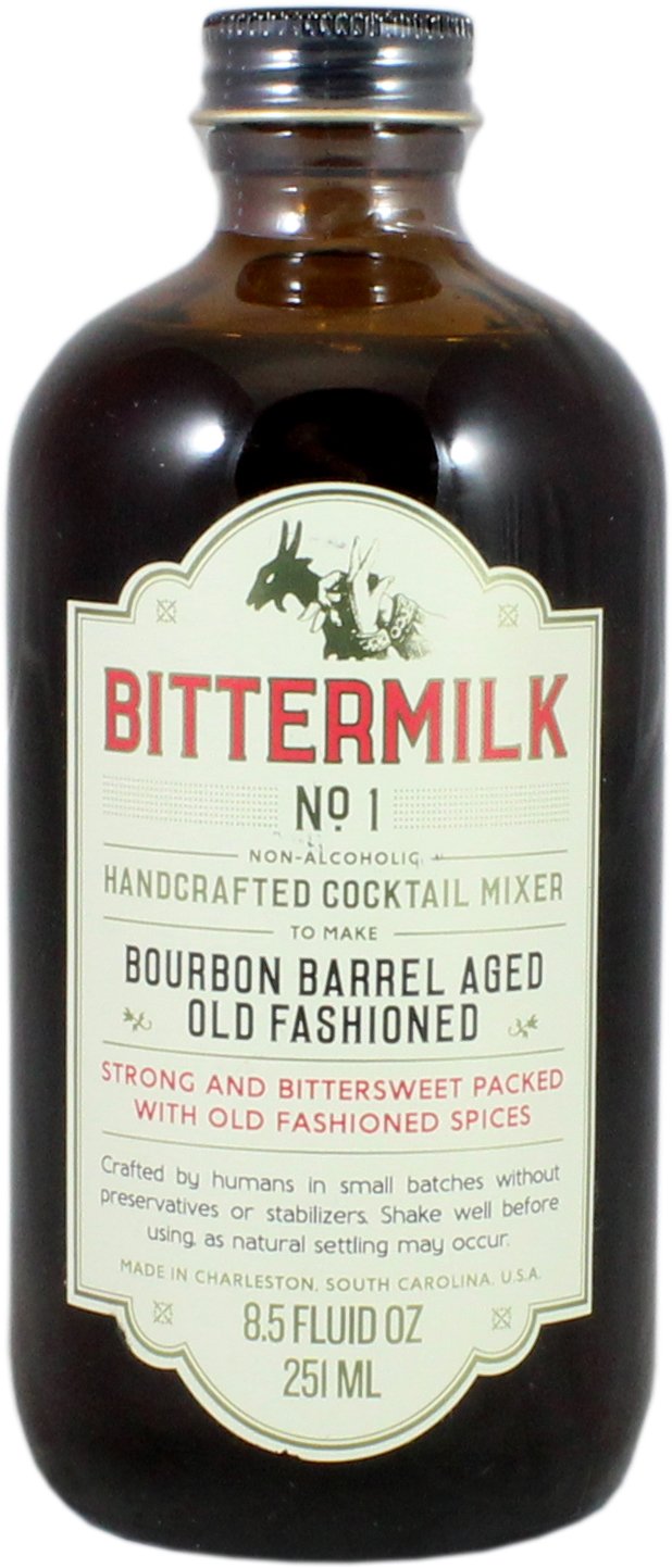 Bittermilk No 1 Bourbon Barrel Aged Old Fashioned Cocktail Mixer - Shop ...