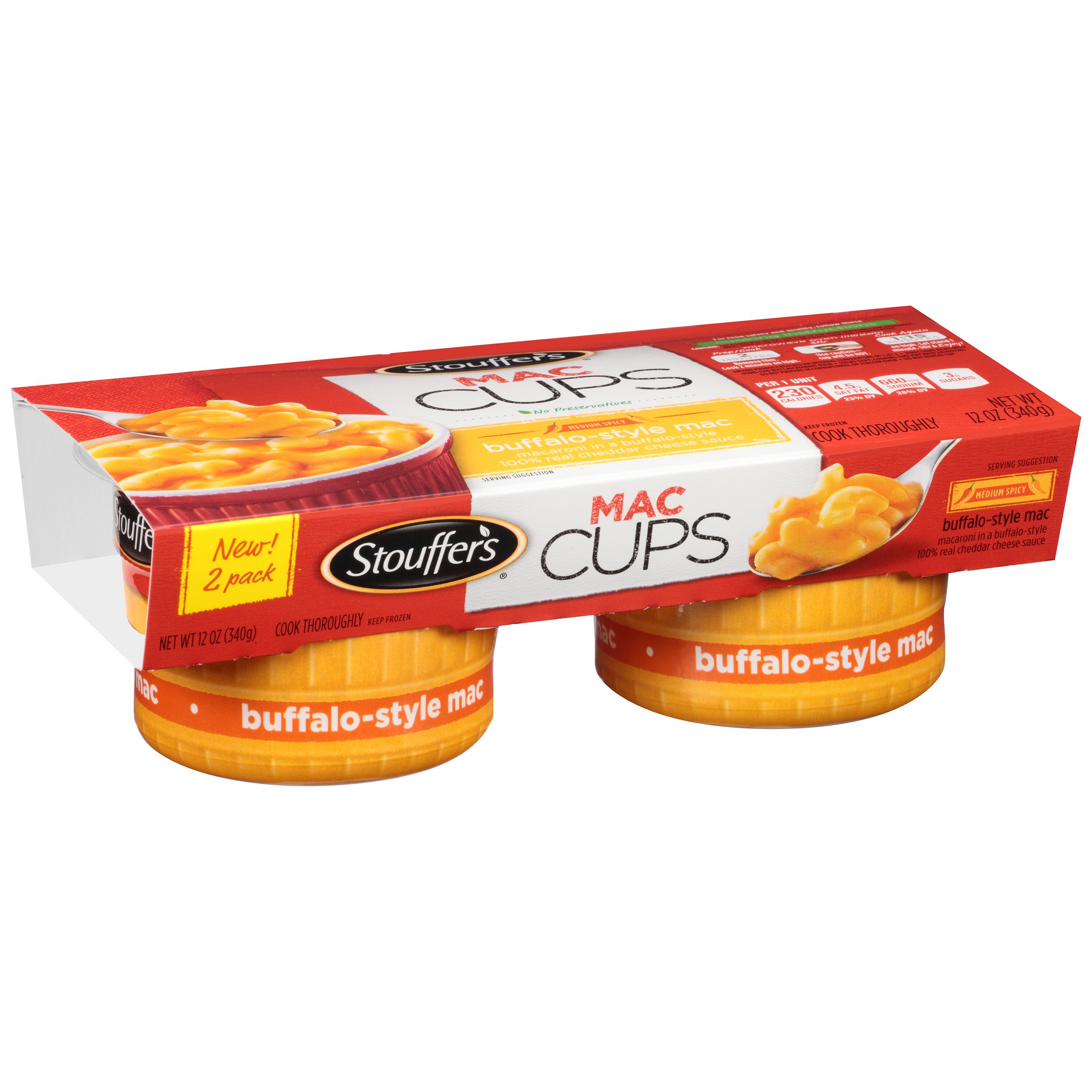 Mac & Cheese Cups Frozen Meal