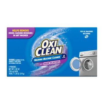 OxiClean Washing Machine Cleaner, 4 ct