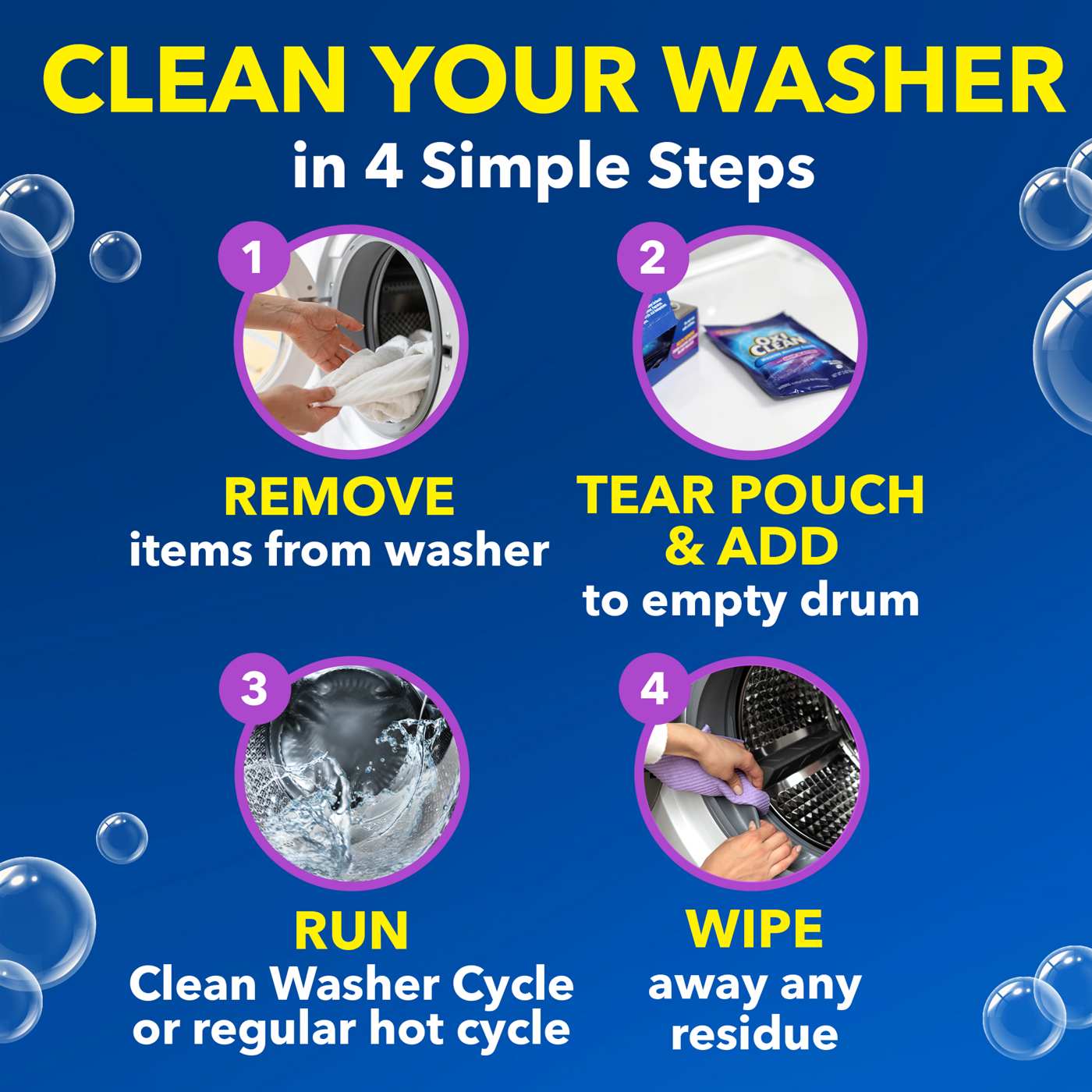 OxiClean Washing Machine Cleaner; image 8 of 12