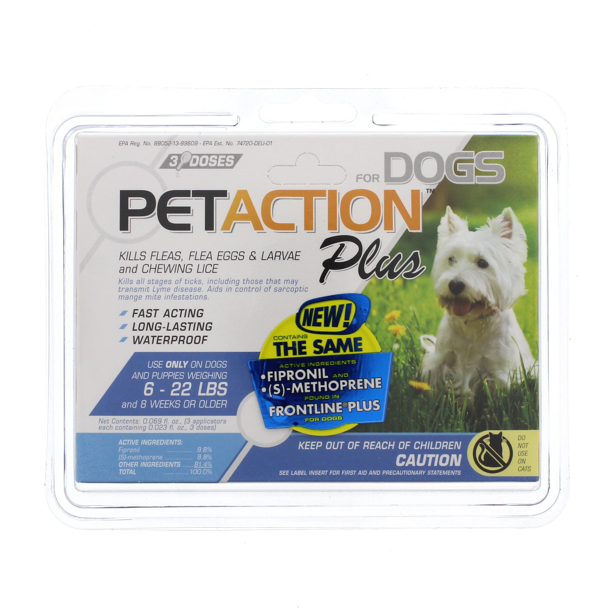 Petaction hotsell vs frontline