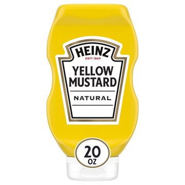 Heinz Yellow Mustard, 20 oz