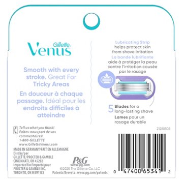 Venus Extra Smooth Contour Women's Razor Blade Refills