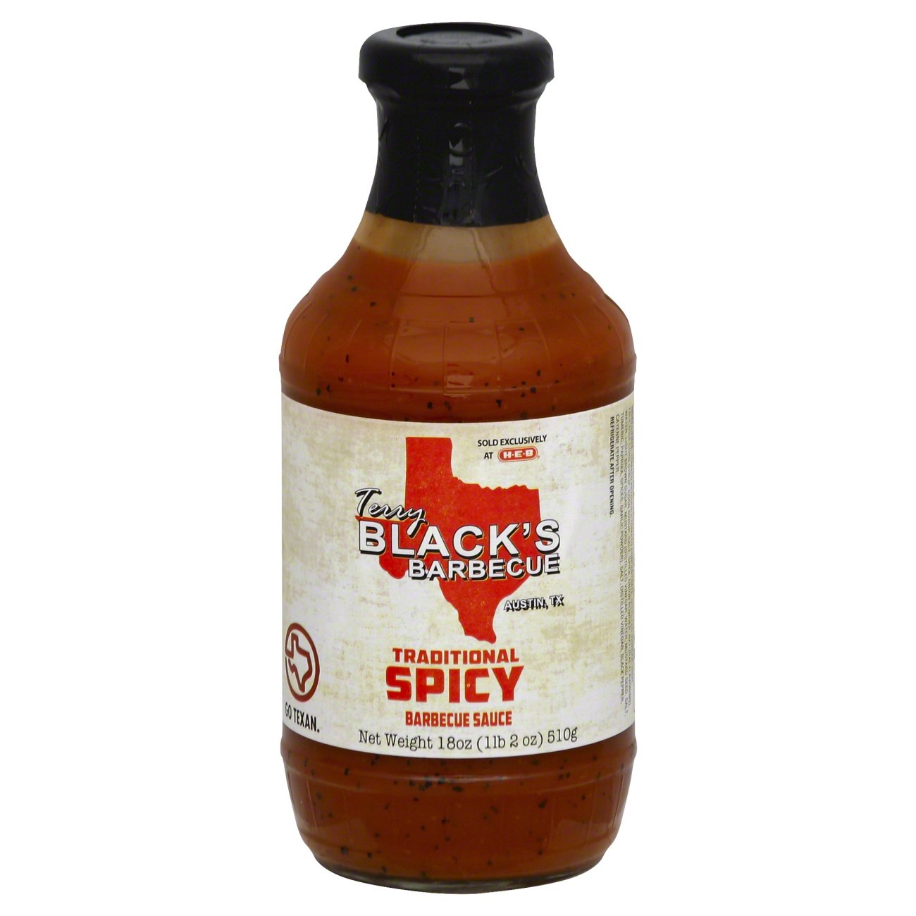 Terry Black&amp;#39;s Barbecue Traditional Spicy Sauce - Shop Barbecue Sauces ...