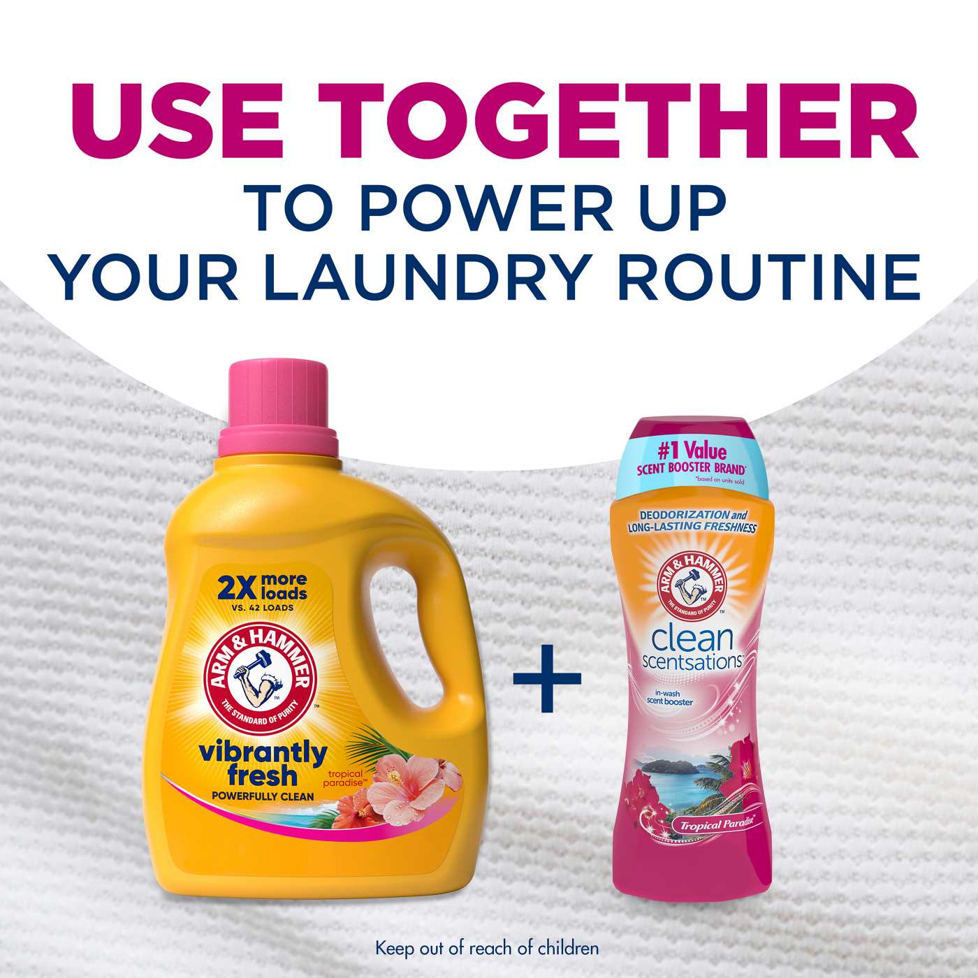 Arm & Hammer Vibrantly Fresh HE Liquid Laundry Detergent, 89 Loads - Tropical Paradise; image 2 of 10