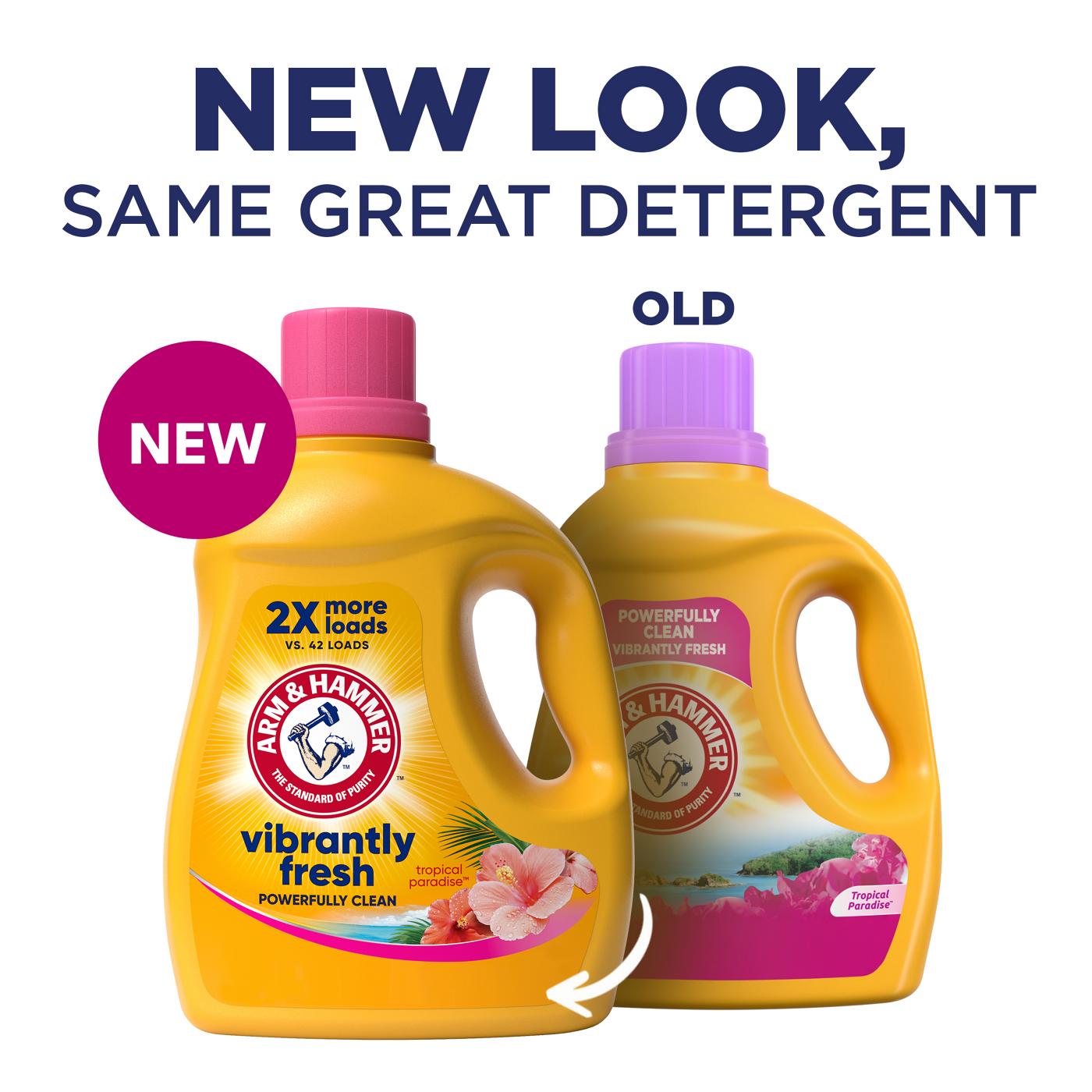 Arm & Hammer Vibrantly Fresh HE Liquid Laundry Detergent, 89 Loads - Tropical Paradise; image 10 of 10