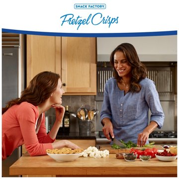 Snack Factory Sea Salt & Cracked Pepper Pretzel Crisps