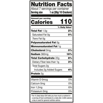 Snack Factory Sea Salt & Cracked Pepper Pretzel Crisps